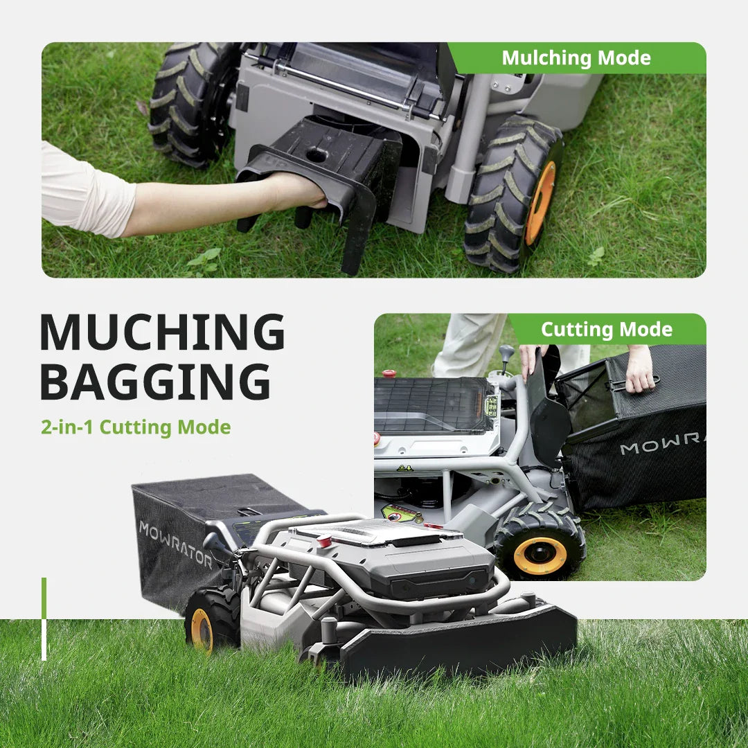 S1 Remote Control Lawn Mower 2WD