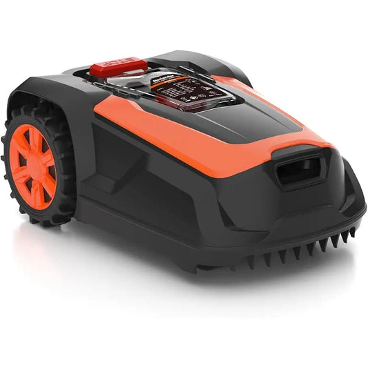 Wireless Smart Robot Lawn Mower App Control Self-Charging Bluetooth/Wi-Fi Connected Automatic Mowing Robot with Rain Sensor And